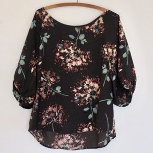 LC Lauren Conrad Off the Shoulder Tunic or Blouse